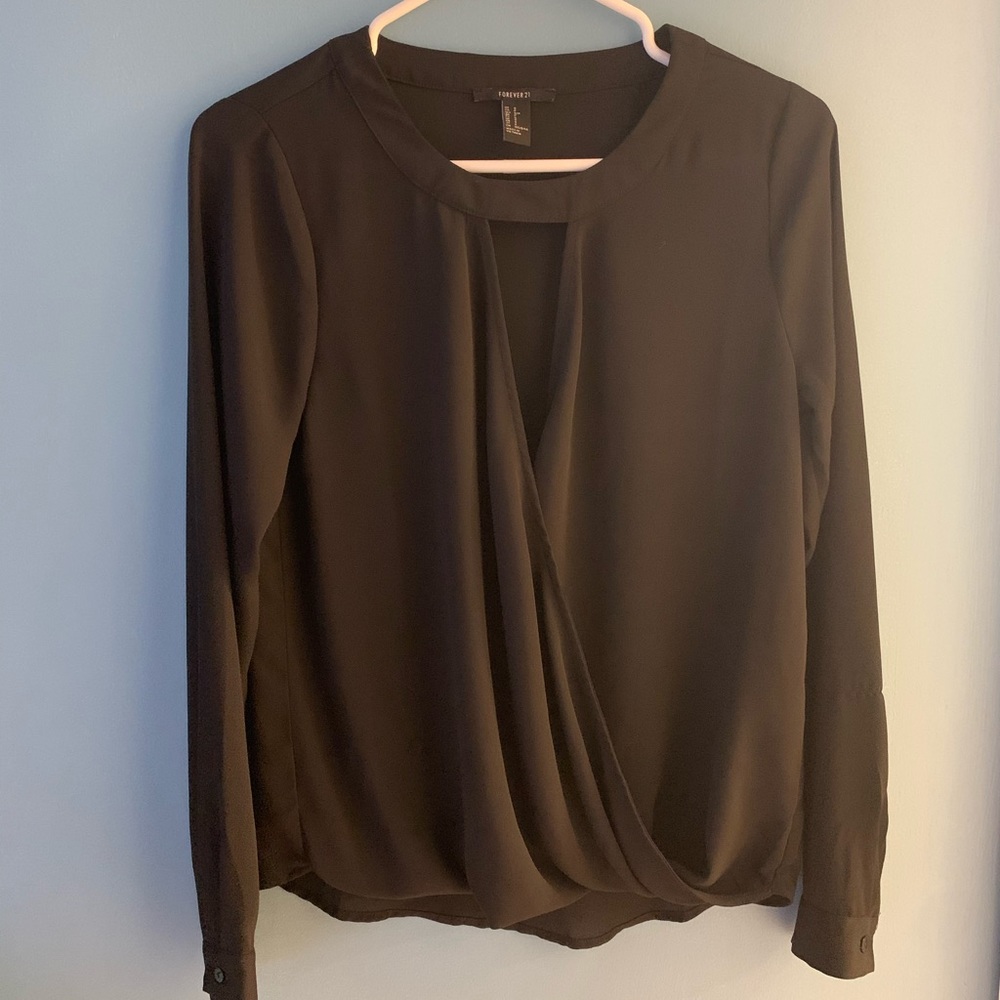 Business casual long sleeve.